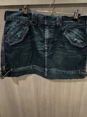 Express Denim Mini Skirt. Size 10